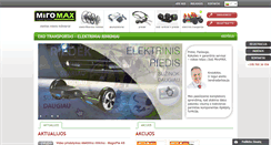 Desktop Screenshot of elektrinis-dviratis.eu